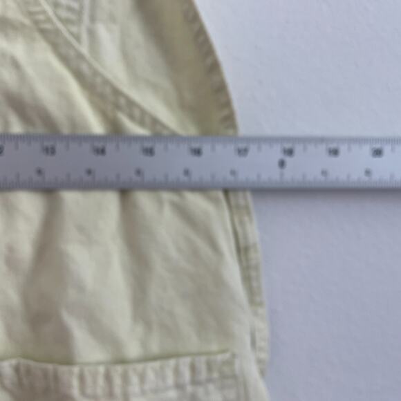 Vintage Dickies Utility Painters Bib Overalls Mens 32x30 YellowLoose Fit Stretch - Picture 3 of 7